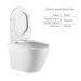 Унітаз підвісний Robin Ultra Quiet сидіння Slim Duroplast/Soft-close/Quick relase 520x365x365 мм WHITE Qtap