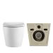 Унітаз підвісний Robin Ultra Quiet сидіння Slim Duroplast/Soft-close/Quick relase 520x365x365 мм WHITE Qtap