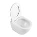 Унітаз підвісний Robin Ultra Quiet сидіння Slim Duroplast/Soft-close/Quick relase 520x365x365 мм WHITE Qtap