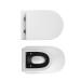Унітаз підвісний Robin Ultra Quiet сидіння Slim Duroplast/Soft-close/Quick relase 520x365x365 мм WHITE Qtap