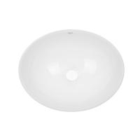 Раковина Dove накладна овальна без донного клапана White Qtap