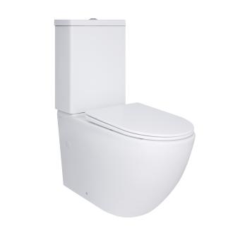 Унітаз підлоговий Jay Ultra Quiet  White Qtap