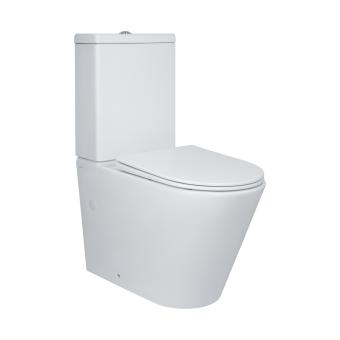 Унітаз підлоговий Swan Ultra Quiet White Qtap