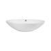 Комплект Qtap Dove: Раковина накладна овальна White + Донний клапан PU02O