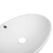 Комплект Qtap Dove: Раковина накладна овальна White + Донний клапан PU02O