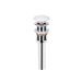 Комплект Qtap Scorpio: Раковина накладна овальна White + Донний клапан PU02