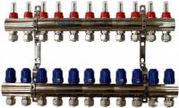 Коллектор з витратомірами GROSS 1"x3/4" 11 контурів