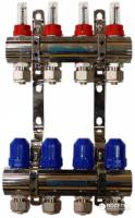 Коллектор з витратомірами GROSS 1"x3/4" 4 контура