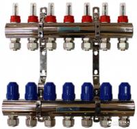 Коллектор з витратомірами GROSS 1"x3/4" 7 контурів