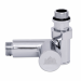 Комлект кутових кранів LARIS 1/2" - 1/2" під тен 2шт (LX-2044)