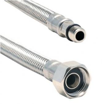 Шланг для змішувача 100 см 1/2хМ10*17 коротка голка TUCAI