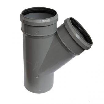 Трійник Wavin 110/75 мм х 67°